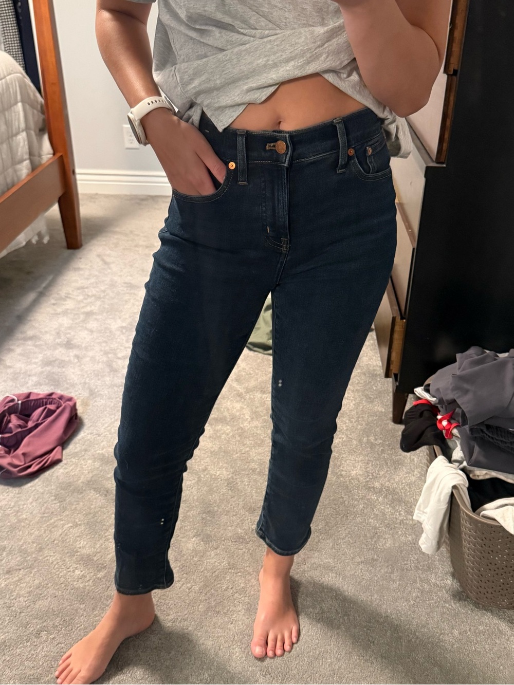 Madewell perfect vintage Jean 25 petite